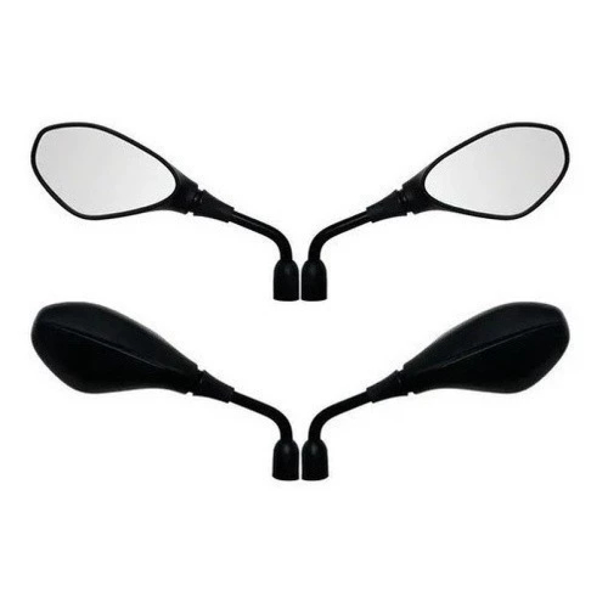 Par Retrovisor Mini Bmw Fixo Gs650/f800 Rosca Padrão Honda AWA